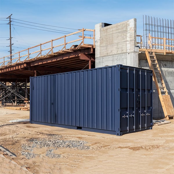 we can typically deliver construction site storage containers within 24-48 hours of your order